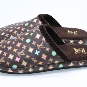 新品同様品 LOUIS VUITTON ルイヴィトン LV パレス ライン ミュール スリッパ サイズ3 モノグラム クラギー Tyler The Creator 中古 4a006367