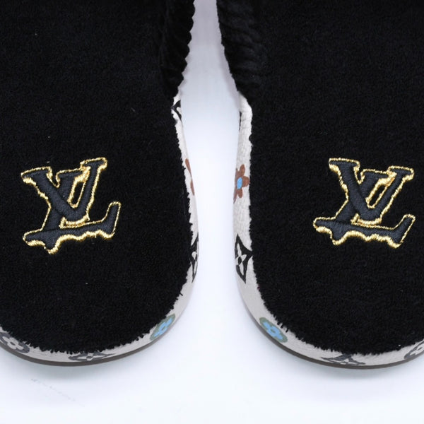 新品同様品 LOUIS VUITTON ルイヴィトン LV パレス ライン ミュール スリッパ サイズ3 モノグラム クラギー Tyler The Creator 中古 4a006368