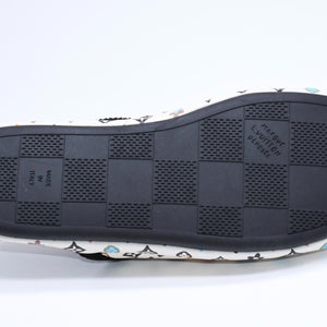新品同様品 LOUIS VUITTON ルイヴィトン LV パレス ライン ミュール スリッパ サイズ3 モノグラム クラギー Tyler The Creator 中古 4a006368