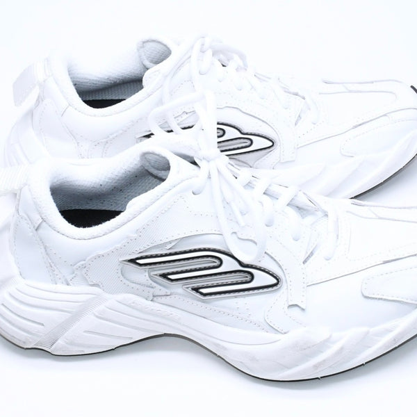 極美品 BALENCIAGA バレンシアガ Monday マンデー スニーカー ホワイト サイズ24.5 825417 レディース ローカット シューズ 中古 4a006365