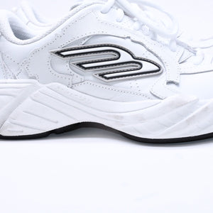 極美品 BALENCIAGA バレンシアガ Monday マンデー スニーカー ホワイト サイズ24.5 825417 レディース ローカット シューズ 中古 4a006365