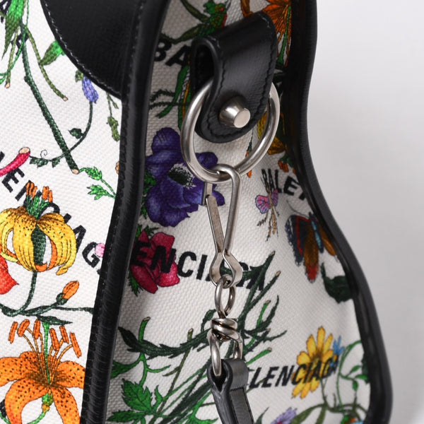 新品同様 GUCCI グッチ BALENCIAGA バレンシアガ ネオクラシック シティ ザ・ハッカープロジェクト 681695 525040 ホワイト マルチカラー 中古 4a006045