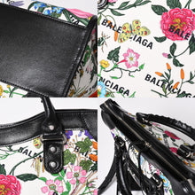 画像をギャラリービューアに読み込む, 新品同様 GUCCI グッチ BALENCIAGA バレンシアガ ネオクラシック シティ ザ・ハッカープロジェクト 681695 525040 ホワイト マルチカラー 中古 4a006045