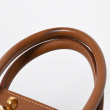 将图片加载到图库查看器中。 HERMES エルメス ハンドバッグ バーキン35 トゴ ゴールド ゴールド金具 □D刻印 美品 中古 4a006439