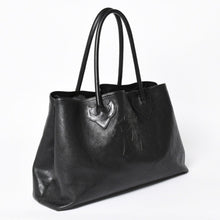Load the image into the gallery viewer. 極美品 CHROME HEARTS クロムハーツ TOTE W SNP 3CEME スナップ トートバッグ セメタリークロスパッチ ダガー シルバー925 中古 4a006382