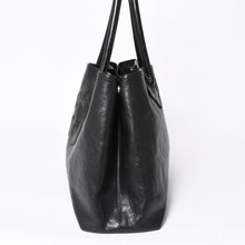 Load the image into the gallery viewer. 極美品 CHROME HEARTS クロムハーツ TOTE W SNP 3CEME スナップ トートバッグ セメタリークロスパッチ ダガー シルバー925 中古 4a006382