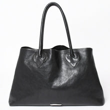 Load the image into the gallery viewer. 極美品 CHROME HEARTS クロムハーツ TOTE W SNP 3CEME スナップ トートバッグ セメタリークロスパッチ ダガー シルバー925 中古 4a006382