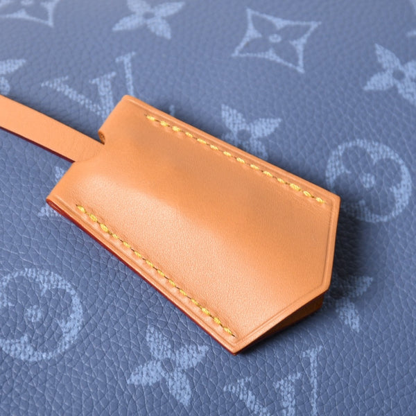 新品同様 LOUIS VUITTON ルイヴィトン スピーディ P9 バンドリエール 30 ハンドバッグ M28384 モノグラム シルクブルー 中古 4a006930