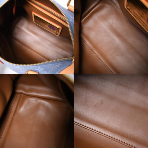 新品同様 LOUIS VUITTON ルイヴィトン スピーディ P9 バンドリエール 30 ハンドバッグ M28384 モノグラム シルクブルー 中古 4a006930