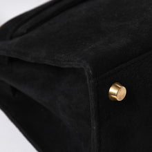 Load the image into the gallery viewer. 極美品 エルメス HERMES ミニケリー 20 ドブリスブラック ゴールド金具 外縫い 2WAY ショルダーバッグ 中古 4a006395