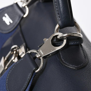 極美品 HERMES エルメス ケリー 50 ハンドバッグ ブルーインディゴ トゴ シルバー金具 中古 4a006446