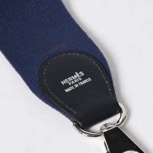 極美品 HERMES エルメス ケリー 50 ハンドバッグ ブルーインディゴ トゴ シルバー金具 中古 4a006446