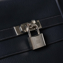 画像をギャラリービューアに読み込む, 極美品 HERMES エルメス ケリー 50 ハンドバッグ ブルーインディゴ トゴ シルバー金具 中古 4a006446