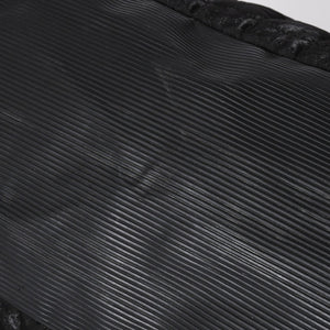 CHANEL シャネル スポーツライン ボストンバッグ ハンドバッグ キルティング 10番台 ブラック シルバー金具 美品 中古 4a006406