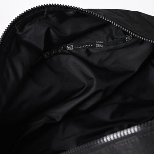 CHANEL シャネル スポーツライン ボストンバッグ ハンドバッグ キルティング 10番台 ブラック シルバー金具 美品 中古 4a006406