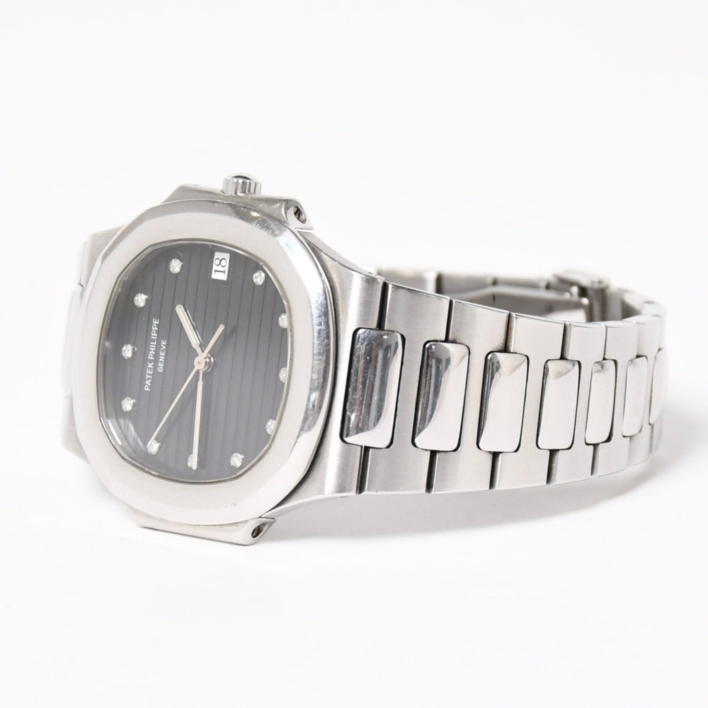 PATEK PHILIPPE パテック フィリップ ノーチラス 3900/1A ネイビー文字盤 時計 重量約71.60g クォーツ ステンレス 美品 中古 4a006716