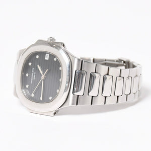 PATEK PHILIPPE パテック フィリップ ノーチラス 3900/1A ネイビー文字盤 時計 重量約71.60g クォーツ ステンレス 美品 中古 4a006716