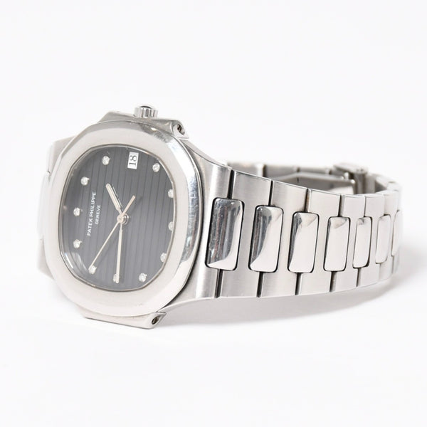 PATEK PHILIPPE パテック フィリップ ノーチラス 3900/1A ネイビー文字盤 時計 重量約71.60g クォーツ ステンレス 美品 中古 4a006716
