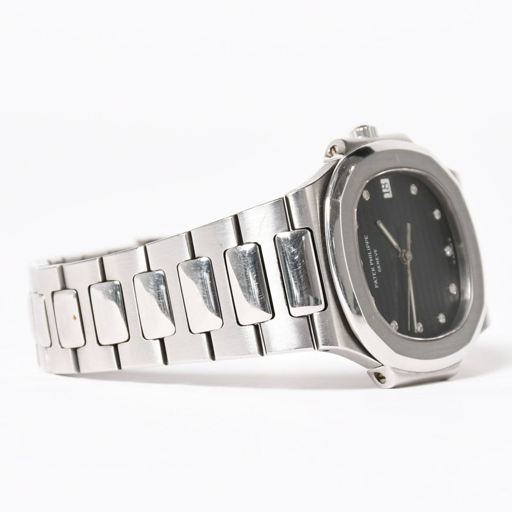 PATEK PHILIPPE パテック フィリップ ノーチラス 3900/1A ネイビー文字盤 時計 重量約71.60g クォーツ ステンレス 美品 中古 4a006716