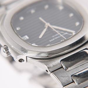 PATEK PHILIPPE パテック フィリップ ノーチラス 3900/1A ネイビー文字盤 時計 重量約71.60g クォーツ ステンレス 美品 中古 4a006716