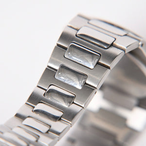 PATEK PHILIPPE パテック フィリップ ノーチラス 3900/1A ネイビー文字盤 時計 重量約71.60g クォーツ ステンレス 美品 中古 4a006716