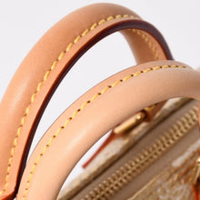 将图片加载到图库查看器中。 極美品 LOUIS VUITTON ルイヴィトン Hand Bag ハンドバッグ Shoulder Bag ショルダーバッグ モノグラムジャガード ナノスピーディ M82242 ゴールド ベージュ 中古 4a006443