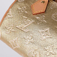 将图片加载到图库查看器中。 極美品 LOUIS VUITTON ルイヴィトン Hand Bag ハンドバッグ Shoulder Bag ショルダーバッグ モノグラムジャガード ナノスピーディ M82242 ゴールド ベージュ 中古 4a006443