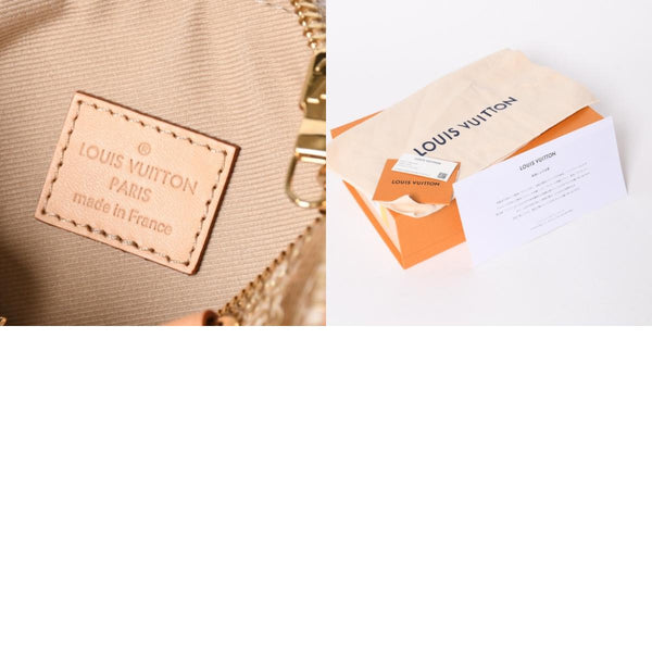 Very good condition LOUIS VUITTON Hand Bag Shoulder Bag Monogram Jacquard Nano Speedy M82242 Gold Beige Used 4a006443