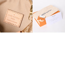 将图片加载到图库查看器中。 極美品 LOUIS VUITTON ルイヴィトン Hand Bag ハンドバッグ Shoulder Bag ショルダーバッグ モノグラムジャガード ナノスピーディ M82242 ゴールド ベージュ 中古 4a006443