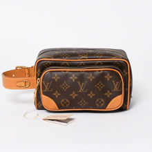画像をギャラリービューアに読み込む, 新品同様品 LOUIS VUITTON ルイヴィトン ロッカー ドップ・キッド カーゴ M2A501 クラッチバッグ ハンドバッグ ブラウン ゴールド金具 中古 4a006420