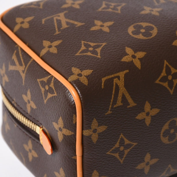 新品同様品 LOUIS VUITTON ルイヴィトン ロッカー ドップ・キッド カーゴ M2A501 クラッチバッグ ハンドバッグ ブラウン ゴールド金具 中古 4a006420