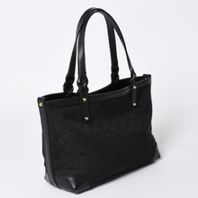Load the image into the gallery viewer. GUCCI グッチ GG柄 GGキャンバス 269878 トートバッグ ショルダーバッグ ブラック ゴールド金具 美品 中古 4a006234