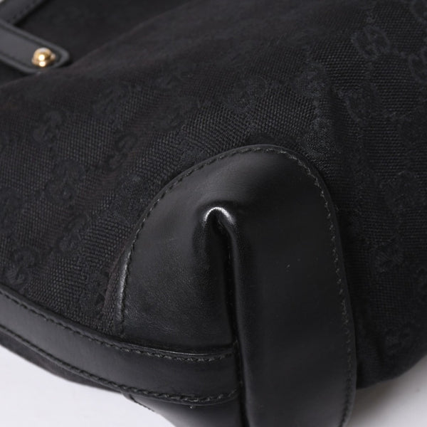 GUCCI グッチ GG柄 GGキャンバス 269878 トートバッグ ショルダーバッグ ブラック ゴールド金具 美品 中古 4a006234