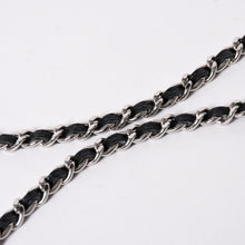 将图片加载到图库查看器中。 極美品 CHANEL シャネル チェーンウォレット 長財布 AP0250 22番台 ココマーク キャビアスキン ブラック シルバー金具 中古 4a004351