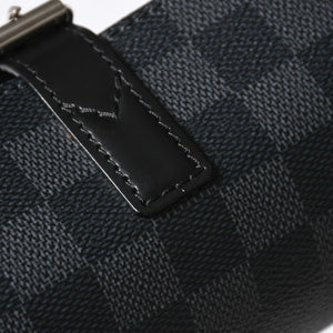 極美品 LOUIS VUITTON ルイヴィトン 時計ケース ダミエグラフィット エテュイ 3モントル 3本用ウォッチケース 時計ケース 筒型 マルチポーチ N41137 中古 4a006422