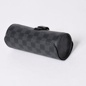 極美品 LOUIS VUITTON ルイヴィトン 時計ケース ダミエグラフィット エテュイ 3モントル 3本用ウォッチケース 時計ケース 筒型 マルチポーチ N41137 中古 4a006422