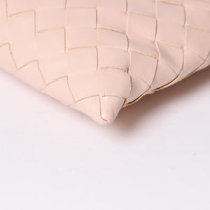 Like new BOTTEGA VENETA Intrecciato 2WAY handbag shoulder bag pink gold hardware A00621123X Used 4a006237