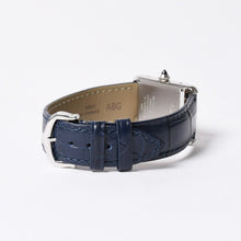 画像をギャラリービューアに読み込む, 新品同様 CARTIER カルティエ TANK MUST LM タンクマスト LM 腕時計 WSTA0055 重量31.79g SS クォーツ レザー ブルー文字盤 中古 4a006377