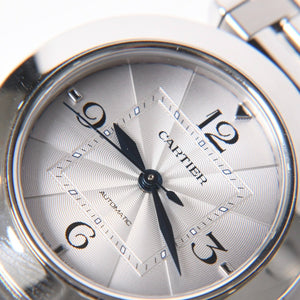 CARTIER Pasha de Cartier Watch Silver WSPA0013 Automatic Silver Dial Good Condition Used 4a006426