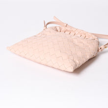 画像をギャラリービューアに読み込む, 新品同様品 BOTTEGA VENETA ボッテガヴェネタ イントレチャート 2WAY ハンドバッグ ショルダーバッグ ピンク ゴールド金具 A00621123X 中古 4a006237