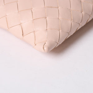 Like new BOTTEGA VENETA Intrecciato 2WAY handbag shoulder bag pink gold hardware A00621123X Used 4a006237
