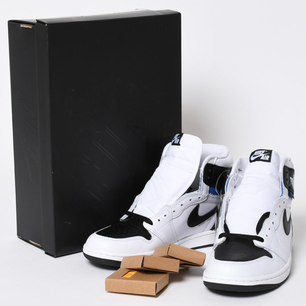 新品未使用品 NIKE AIR JORDAN 1 RETRO HI OG エアジョーダン 1 × UNION ユニオン × FRAGMENT DESIGN フラグメントデザイン サイズ9.0 中古 4a006250