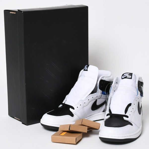 新品未使用品 NIKE AIR JORDAN 1 RETRO HI OG エアジョーダン 1 × UNION ユニオン × FRAGMENT DESIGN フラグメントデザイン サイズ9.0 中古 4a006250