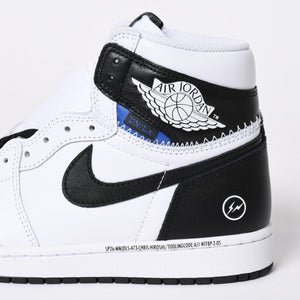 新品未使用品 NIKE AIR JORDAN 1 RETRO HI OG エアジョーダン 1 × UNION ユニオン × FRAGMENT DESIGN フラグメントデザイン サイズ9.0 中古 4a006250