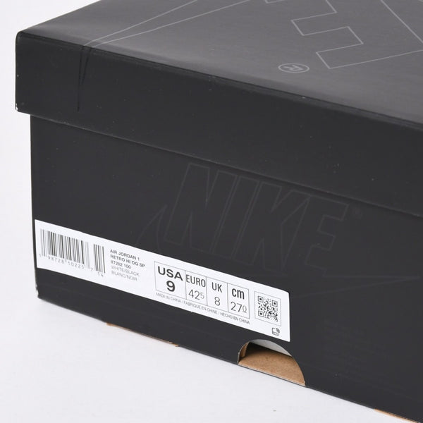 新品未使用品 NIKE AIR JORDAN 1 RETRO HI OG エアジョーダン 1 × UNION ユニオン × FRAGMENT DESIGN フラグメントデザイン サイズ9.0 中古 4a006250