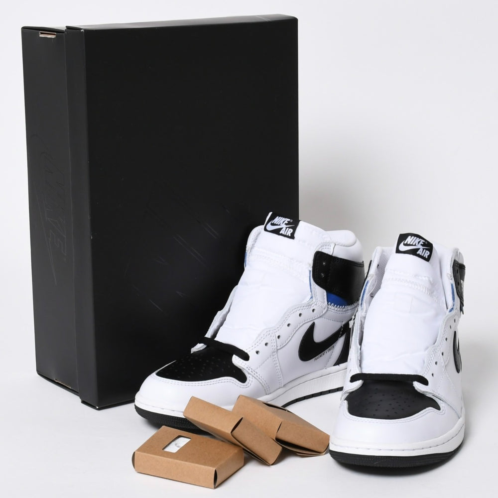 新品未使用品 NIKE AIR JORDAN 1 RETRO HI OG エアジョーダン 1 × UNION ユニオン × FRAGMENT DESIGN フラグメントデザイン サイズ9.0 中古 4a006251