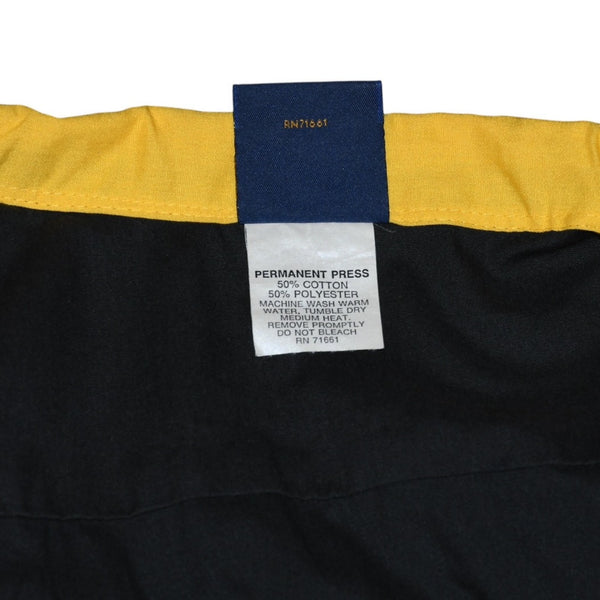 Very good condition VINTAGE Vintage 90's TOMMY BOY RECRDS Tommy Boy Records Bowling Shirt Size XL Black Yellow Used 4a001511