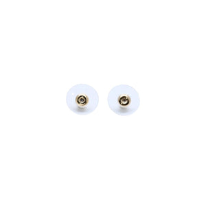 極美品 CHANEL シャネル ピアス スリム ココマーク チェーン柄 ゴールド 06P 刻印片側 earrings slim CC chain 06P GD 美品 中古 4a000639