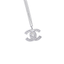 画像をギャラリービューアに読み込む, 極美品 CHANEL シャネル ネックレス ココマーク 06P ブラック 黒 シルバー necklace COCO BK×SV 06P 美品 中古 4a000650