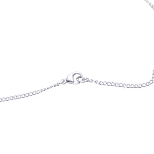 極美品 CHANEL シャネル ネックレス ココマーク 06P ブラック 黒 シルバー necklace COCO BK×SV 06P 美品 中古 4a000650